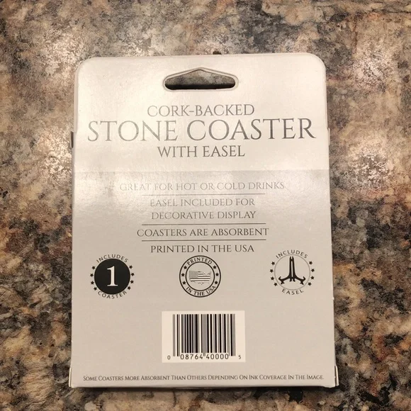 NWT ! Stone Coaster - Picture 2 of 2